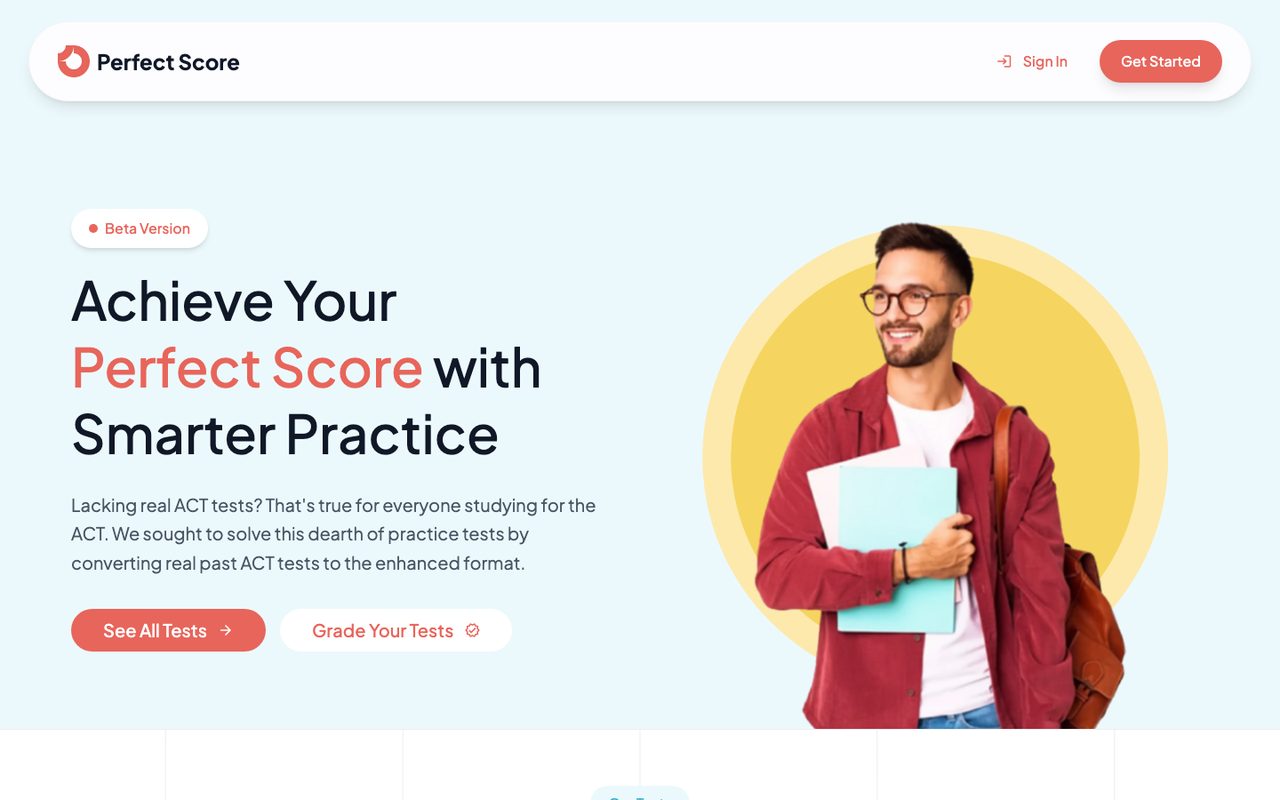 Image of project Kolosal Perfect Score - AI ACT Test Engine