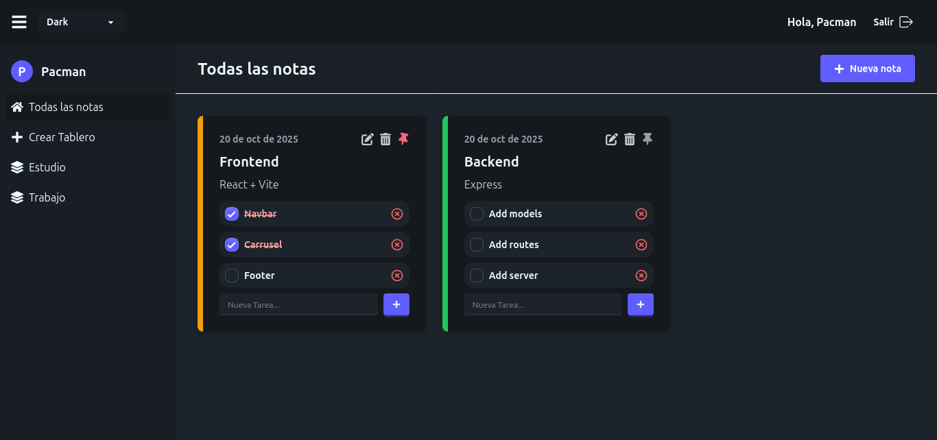 Proyecto: Organization App