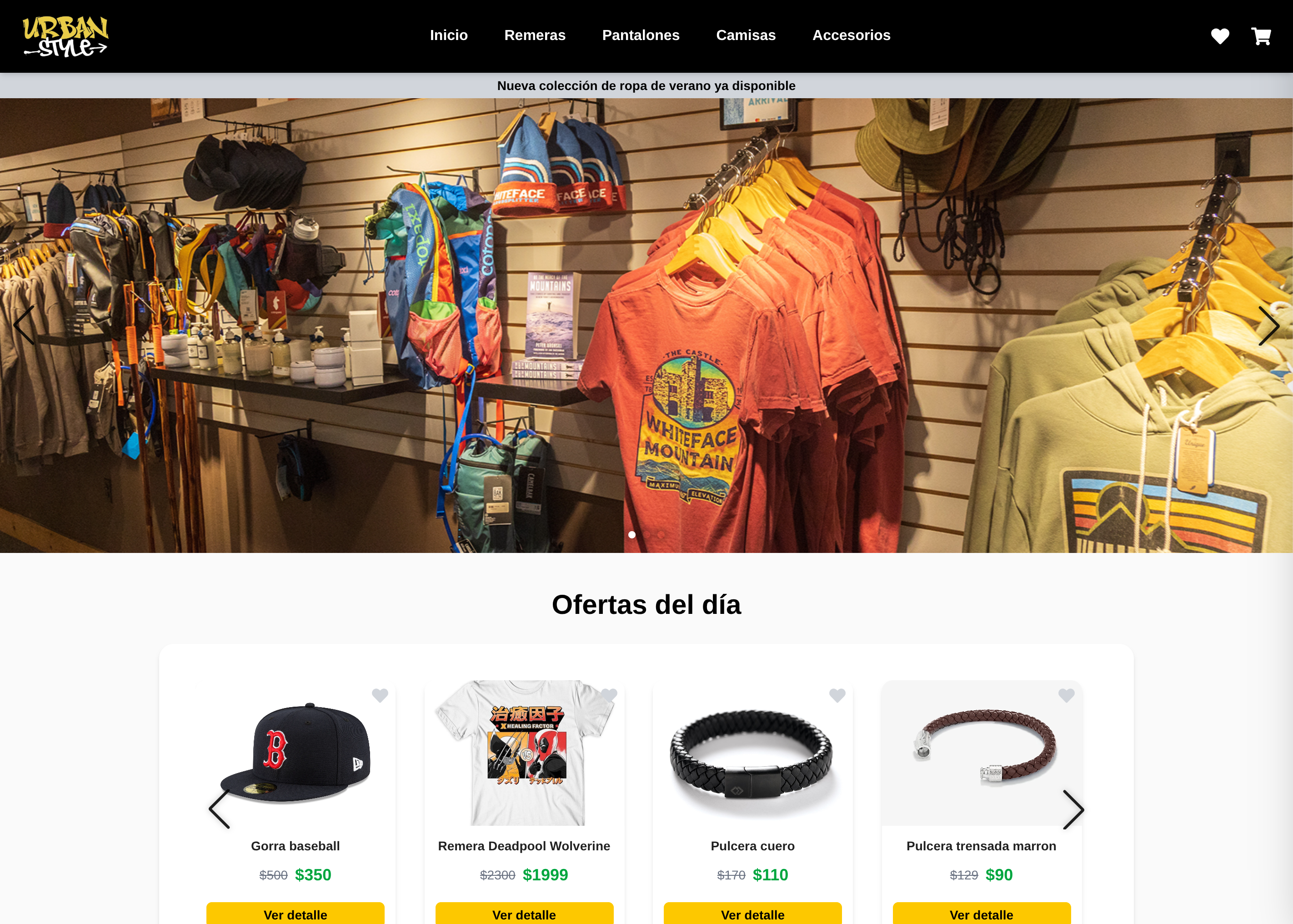 Proyecto: E-commerce Urban Style